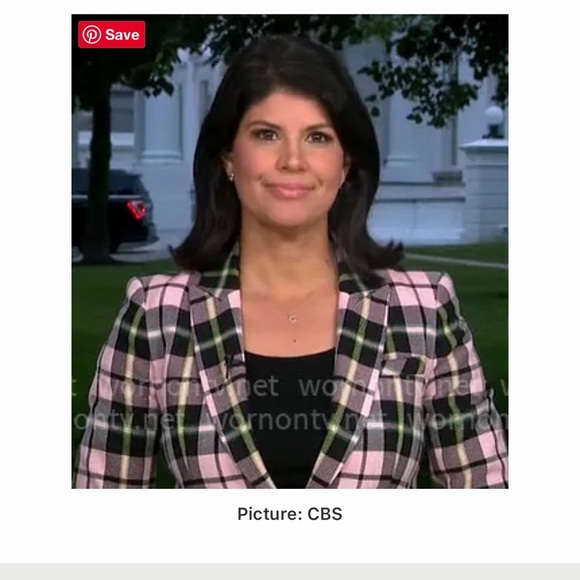 Veronica Beard Miller Dicky Jacket Pink Plaid Size 0 NWOT **altered - Picture 8 of 17